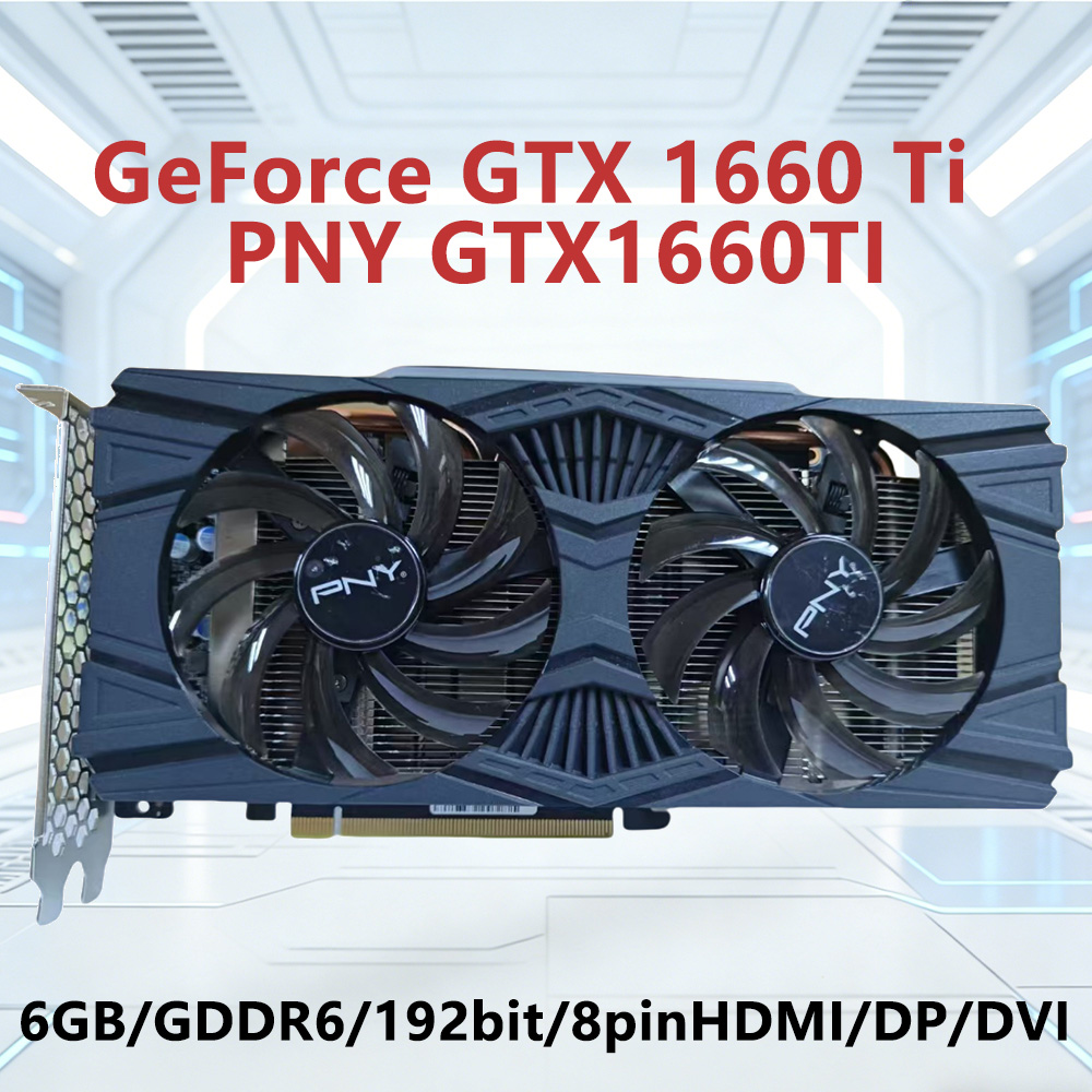 Pc Gaming Ff - Karta graficzna PNY GeForce GTX 1660