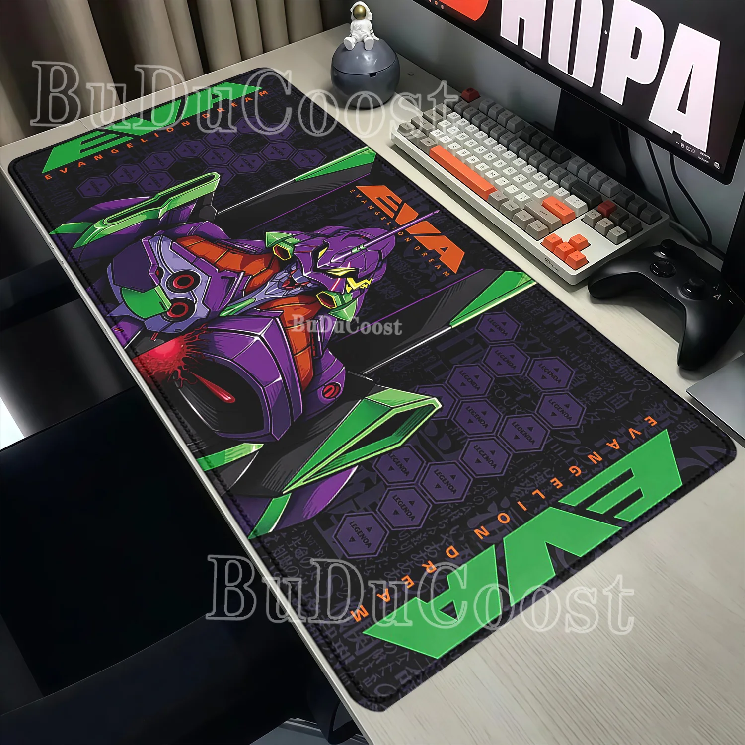 Pc Gaming Evangelion - Podkładka pod mysz Evangelion EVA 01