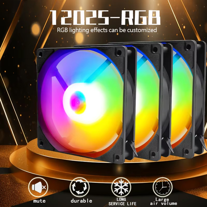 Pc Gaming Ff - Promocja Festiwalowa Wentylator PC 120mm Rainbow
