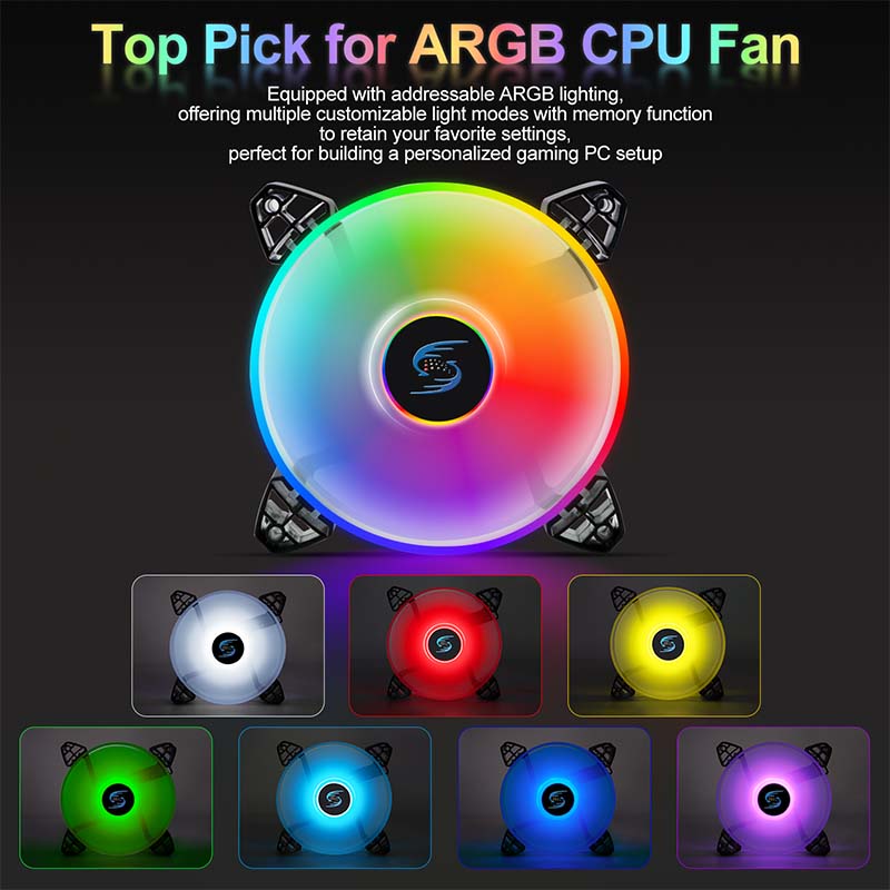 Pc Gaming Ff - Wentylator do obudowy komputera 120 mm,