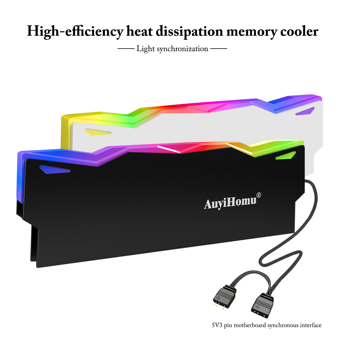 Pc Gaming Ddr4 - AuyiHomu Radiator RGB, 5V 3Pin ARGB