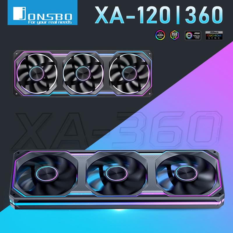Pc Gaming Ff - Wentylator do obudowy PC Jonsbo XA-120/240/360,