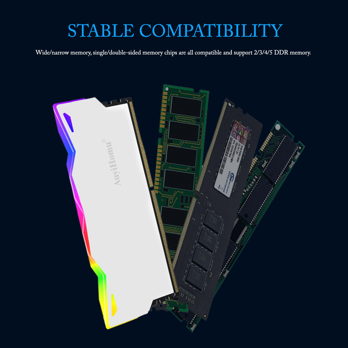AuyiHomu Radiator RGB, 5V 3Pin – Pc Gaming Ddr4 recenzja i cena