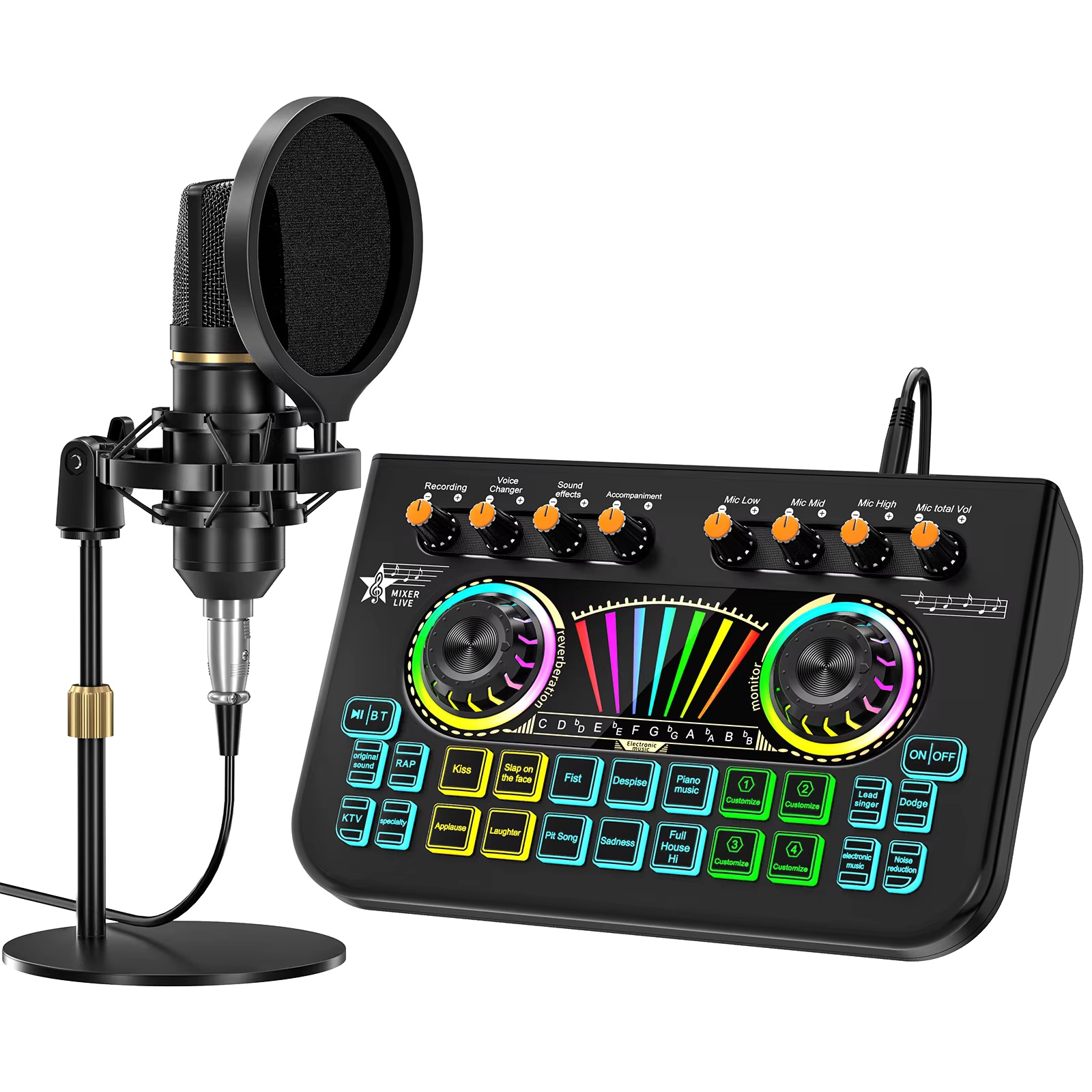 Zestaw mikrofonowy Tenlamp X3  – Pc Gaming Fullset recenzja i cena