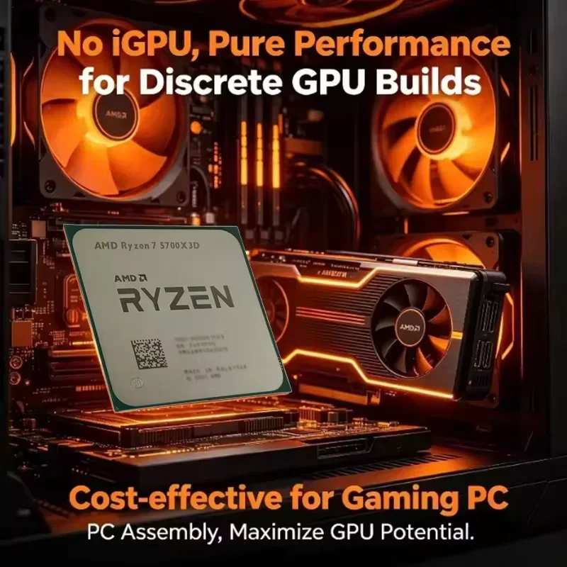 AMD Ryzen 7 5700X3D R7 5700X3D – Pc Gaming Ddr4 recenzja i cena